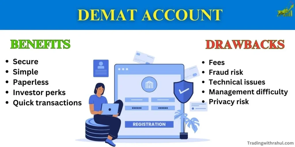 demat account benefits and drawbacks
