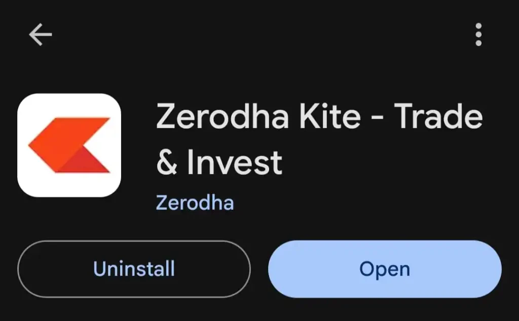 zerodha kite playstore download